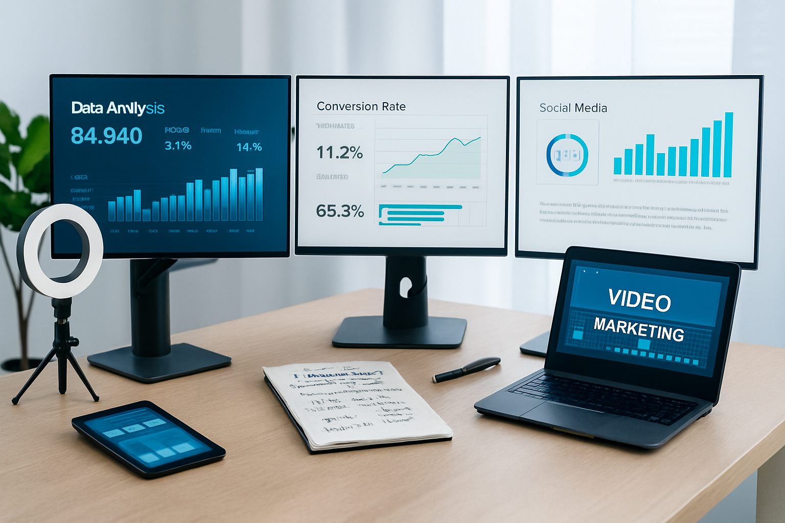 Marketing Dashboard with UGC Metrics